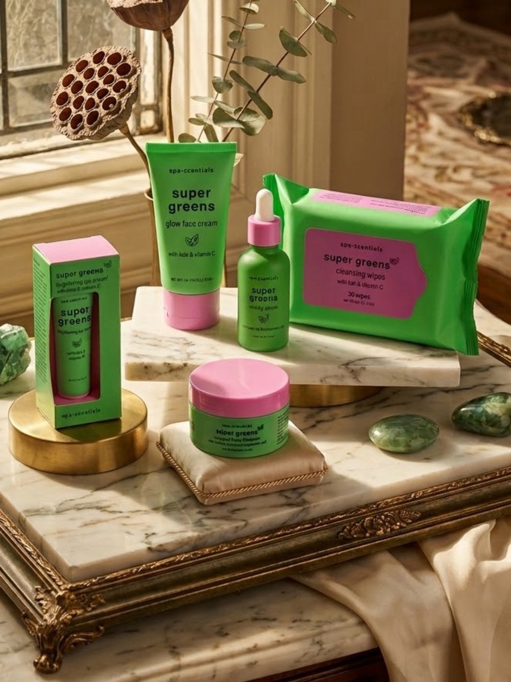 Super Greens Skincare Set